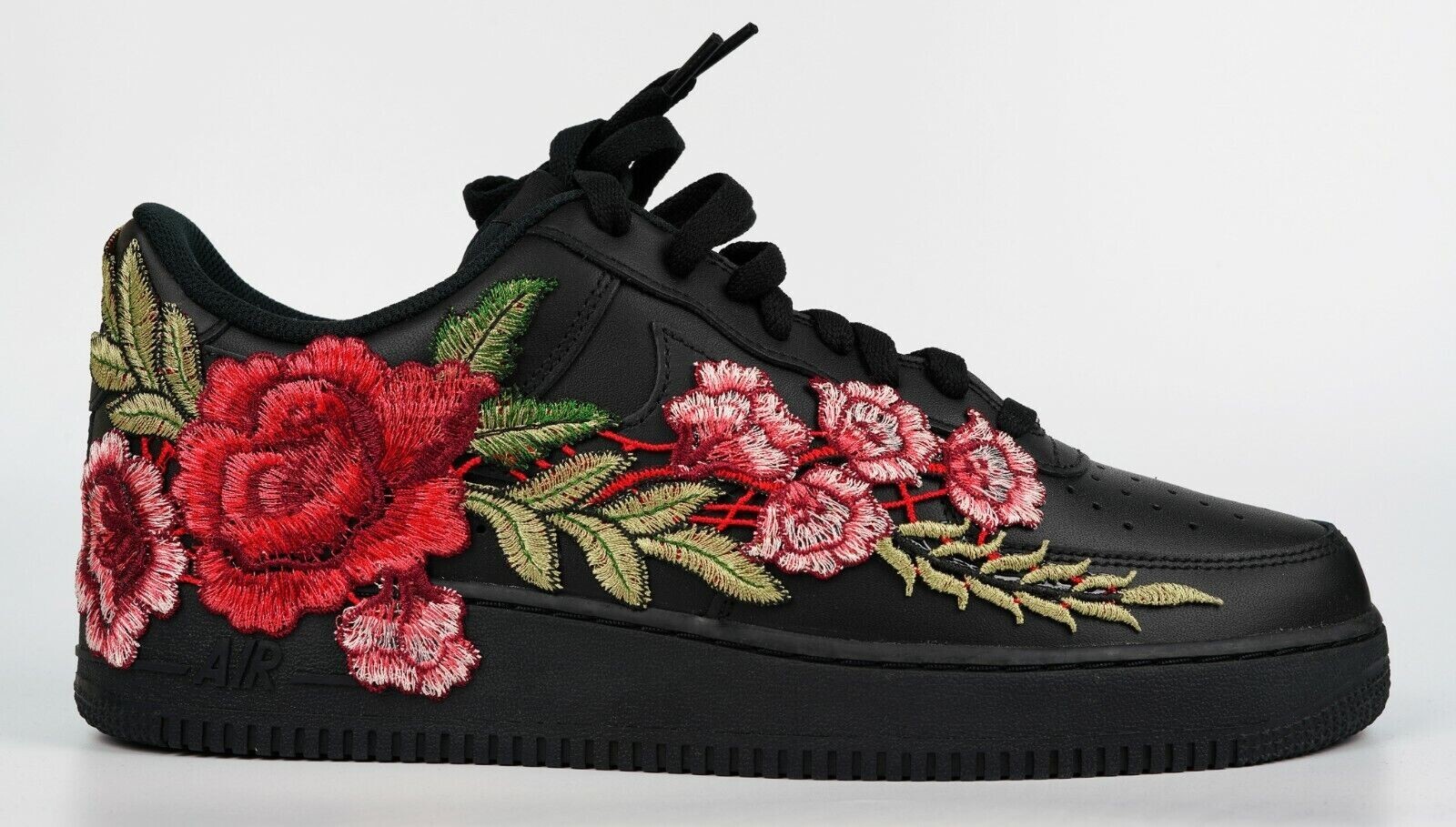 nike air force 1 black rose